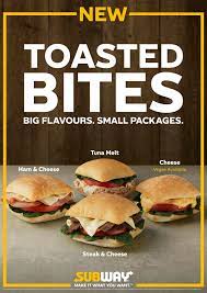 I like mine made this way: Subway Bites Barry Craig