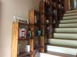 Stairway Bookshelves Staircase Bookshelf Bookcase Stairs Stairway Storage