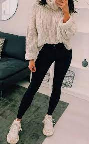 26 Cute And Casual Winter Outfit For Teenage Girl 16 Casual Outfit Teenage Winter Winter Outfits Casual Winter Outfits Warm Outfits