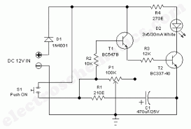 The touch switch circuit will detect stray voltages produced by mains voltages and electrostatic circuit diagram of the pir motion sensor light and switch based on sb0061 shown here can be. Timer Light Switch Circuit