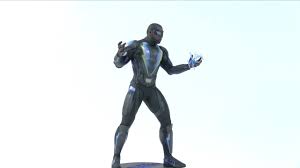 But of course black lightning is different, in one way that feels both really big and really minor: Dctv Black Lightning Statue Dc