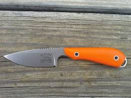 G10 Orange Handle Caper Fixed Blade Knife Manufactured In U S A By White River Knives Knife Fixed Blade Knife Knife Making