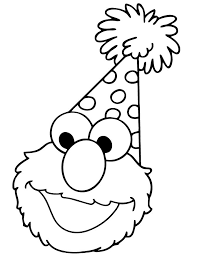 And it is not just all about fun, coloring is also about learning. Happy Birthday Elmo Coloring Page Elmo Coloring Pages Birthday Coloring Pages Elmo Birthday Party
