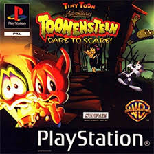 Tiny Toon Adventures Toonenstein Dare To Scare Playstation Adventure Adventure Video Game