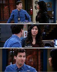 Submitted 2 years ago by zerosquarelieutenant. Everyone Has Such Great Bromances In B 99 Brooklyn Nine Nine Jake And Rosa Brooklyn Nine Nine Funny Brooklyn Nine Nine Rosa Brooklyn Nine Nine