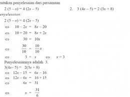 Maybe you would like to learn more about one of these? Contoh Persamaan Matematika Yang Merupakan Fungsi