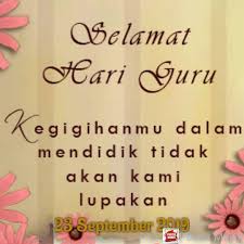 Hari guru yang disambut setiap tahun merupakan pengiktirafan tertinggi kepada jasa guru dan pendidik. Artly Design Selamat Hari Guru 2019 Facebook