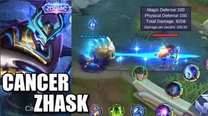 Zhask zodiac skin cancer game play | mobile legends bang. Zhask Cancer Zodiac Skin Youtube