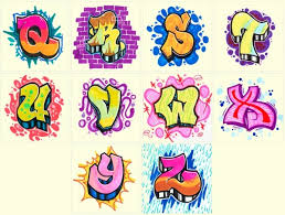 Free 15 Graffiti Alphabetsin Psd Ai