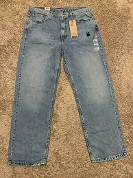 Levi's Stay Loose Jeans Peace and Sun Blue Men's Sizes NWT RT$69.50 0025  C15