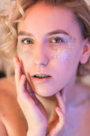 Selective Focus Photo Of Woman With Paint Splash On Her Face · Free Stock  Photo