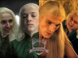 One of my favorites scenes was when Jace hits the table and Aemond stood up  immediately to defend Aegon. The other was when Luke was running to help  Jace, and Aegon held