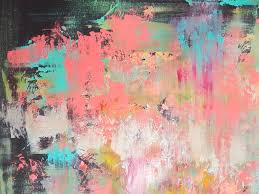 Alcohol ink and sharpie pen on yupo paper size is 9 x 5.5 painting is signed and comes unframed and unmatted. Coral Reef Large Colorful Abstract Ivana Olbricht