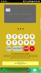 Apr 19, 2016 · the description of cardhack credit card generator app. Cardcheck Ultimate Credit Card Checker Generator Apk 1 Android App Download