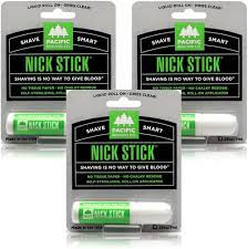 Amazon.com: Pacific Shaving Company Nick Stick - Liquid Roll-On Applicator  Puts Nicks in Their Place With Vitamin E & Aloe Vera - Styptic Pencil -  Residue Free Shave Stick For Men (0.25