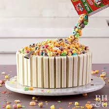 Sprinkling some edible glitter on the frosted cake can add a touch of glam to otherwise plain cakes and cupcakes. Cake Decorating Ideas Better Homes Gardens