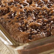 Someone even once brought in a double layer cookie cake! An Easy And Delicious Recipe For Chocolate Chip Cake Simple Choco Easy Chocolate Chip Cake Chocolate Chip Cake Recipe Easy Chocolate Chip Brownie Cake Recipe