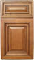Coffee Glazed Maple Kitchen Cabinets