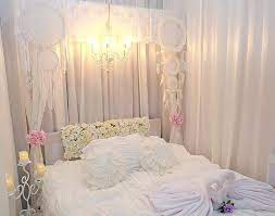 Bilik Pengantin Putih Ide Kamar Tidur Kamar Tidur Romantis Kamar Tidur Gadis Remaja