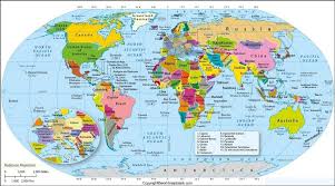 free printable world map with longitude and latitude