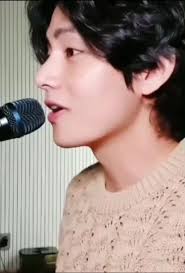 Who else smiled listening to kim Teahyung sing “Pink Sweat$ x Moira So...