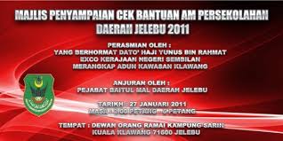 Majlis perasmian hari kraf kebangsaan 2019. Banner Majlis Penyampaian Cek Ezprint
