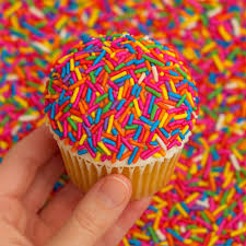 Vivid Vibes Jimmies – Bright Rainbow Sprinkles for Cakes, Cupcakes & Sweet  Treats