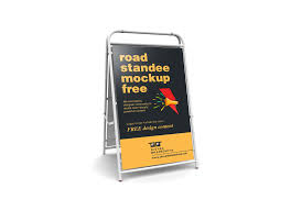 Download Free Road Standee Mockup Psd In 2020 Mockup Psd Mockup Free Mockup Yellowimages Mockups
