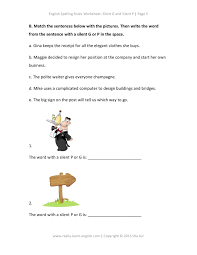 The Complete List Of English Spelling Rules Lesson 6 Silent G And Silent P Rules Examples Worksheet And Answer Key English Spelling Rules Spelling Rules English Spelling