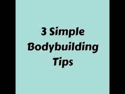 3 simple bodybuilding tips barbell