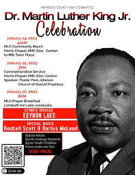 Celebrate MLK weekend in Haywood