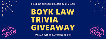 Boyk Trivia Charles E Boyk Law Offices Llc
