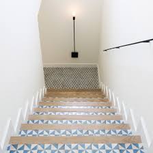 20 Rehabilitacion Escalera Mosaico Hidraulico Casa De Pueblo Interiores Escaleras De Baldosas