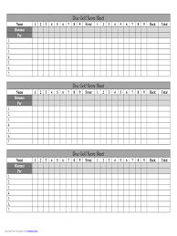 Ill check on the match function in the mean time. Disc Golf Score Sheet Edit Fill Sign Online Handypdf