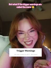 The Menu Book Trigger Warning