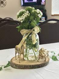 Safari Table Centerpiece Safari Baby Shower Boy Jungle Baby Shower Theme Baby Shower Safari Theme
