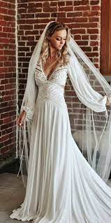 Have you thought about looking for informal second wedding dresses? 15 Bohemian Wedding Dresses For Charming Brides In 2020 Bohemian Wedding Dresses Wedding Dresses Vintage Bohemian Wedding Dresses