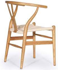 amazon com vodur wishbone chair natural solid wood dining chair hans wegner y chair rattan and wood acc solid wood dining chairs dining chairs wishbone chair