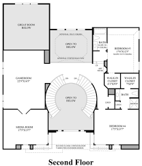 Image Result For Double Staircase Foyer House Plans Modern Floor Plans Texas Homes For Sale House Layout Plans