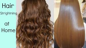 Hair Straightening At Home Without Hair Straightener Heat Hindi Hair Straightening Treatment Straighten Hair Without Heat Frizzy Hair Tips