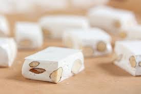 Honey Almond Nougat Wanna Come With Honey Almonds Nougat Recipe Desserts