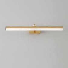 The advantages of led vanity lights bathroom lighting is perhaps some of the most used lighting in the house from getting ready in the morning until the lights go out at night. Brass Led Bath Vanity Lamp Brass Led Wall Lamp Mooielight