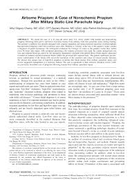 We did not find results for: Pdf Airborne Priapism A Case Of Nonischemic Priapism After Military Static Line Parachute Injury