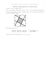 Looking for lessons, videos, games, activities and worksheets that are suitable for 9th grade and 10th grade math? Sample Problems Department Of Mathematics