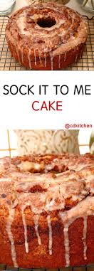 Sock It To Me Cake This Classic Coffee Cake Is Filled With Pecans Brown Sugar And Cinnamon And D Classic Coffee Cake Cake Recipes Sock It To Me Cake Recipe
