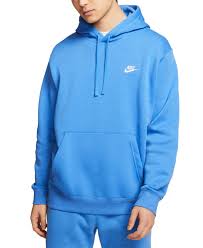 Nike Men S Sportswear Club Fleece Pullover Hoodie Reviews Hoodies Sweatshirts Men Macy S Nike Clothes Mens Mens Sportswear Hoodies