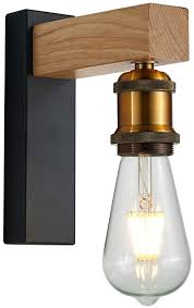 Home interior sconces and globes. Enjoying Your Shopping Martll Wall Light Indoor E27 Wooden Wall Lamp Vintage Retro Wall Sconces For Hallway Country House Bedroom Living Room A Lighting A Lot Of Surprises Www Misrtalateen Com