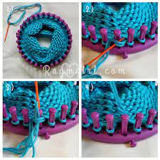 No Title Round Loom Knitting Loom Knitting Tutorial Loom Knitting For Beginners