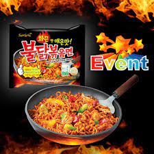 Fire Chicken Ramyun 1 3 6 9 Korean Ramen Instant Noodle Hot Spicy Roasted Event Samyang Spicy Roasted Hot Spicy Fire Chicken