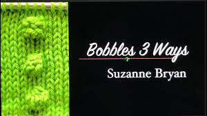 Knitting bobbles usually involves flipping your work around several times to work multiple mini rows this video demonstrates how to make a bobble. Bobbles 3 Ways Written Swatch Directions Included In The Description Youtube